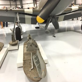 Retractable Snowskis for P51 Mustang